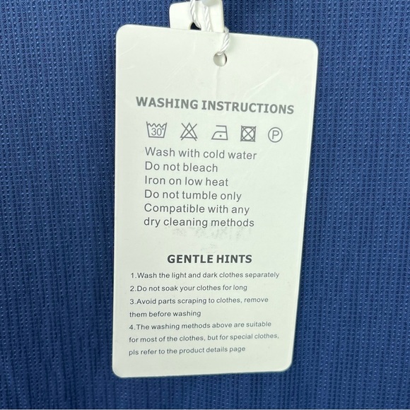 NEW Navy Blue Ruffle Dress Women's Small - Picture 6 of 15